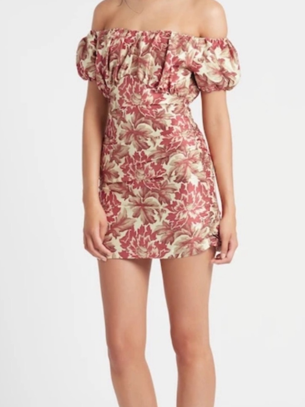 SIR The Label Valetta Silk Romantic Floral Mini Dress Wedding Guest Cocktail - Picture 13 of 15